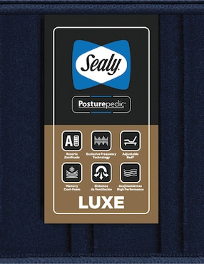 Juego de colchón y box Blue Bell Luxe Sealy