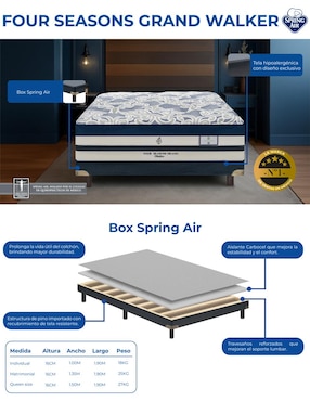 Box Spring Air Four Seasons Grand Walker
