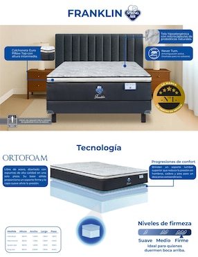 Colchón regular Spring Air ortofoam