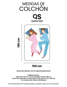 Juego de colchón y box Therapy Restonic