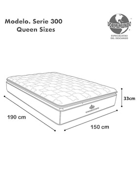 Colchón regular Kingsdown serie 300 gold