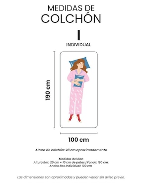 Juego de colchón y box GHANA Restonic