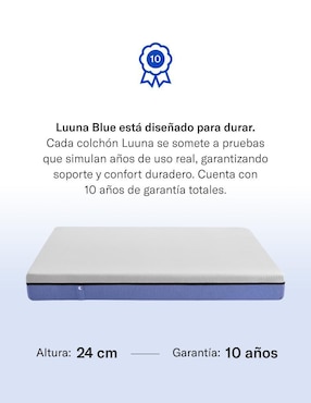 Juego de colchón y box Luuna
