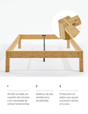 Juego de colchón y box Luuna