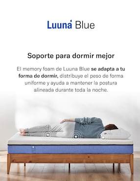 Juego de colchón y box Luuna