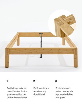 Juego de colchón y box Luuna