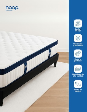 Colchón en caja Naap Concept gel memory foam