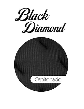 Juego de colchón y box Black Diamond Vittorio Benzi