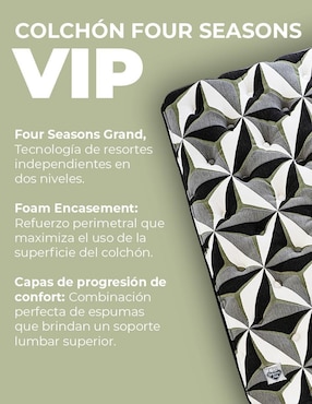 Colchón regular Spring Air four seasons vip