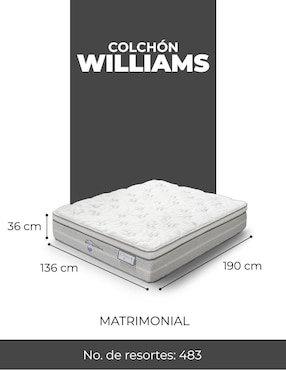 Colchón regular Spring Air williams back supporter
