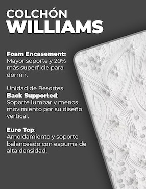 Colchón regular Spring Air williams back supporter