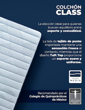 Colchón regular Spring Air class comfortflex