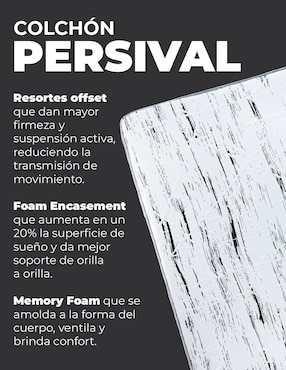 Colchón regular Spring Air persival