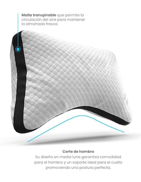 Almohada Smart Bamboo Moon Blend firmeza media