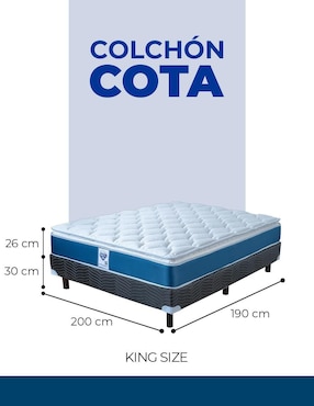 Juego de colchón y box Spring Air