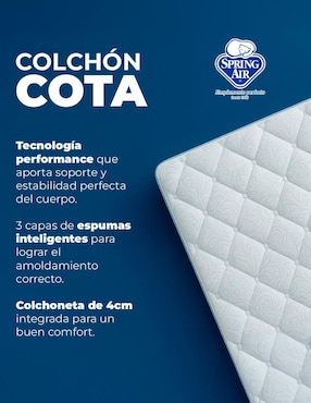 Juego de colchón y box Spring Air