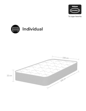 Colchón en caja América ice