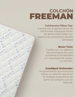 Colchón regular Spring Air freeman