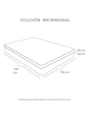 Colchón regular Spring Air aries
