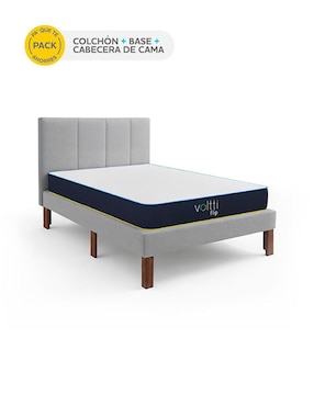 Juego de colchón y box Flip Voltti