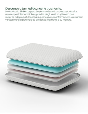 Set almohada Bio Mattress firmeza media
