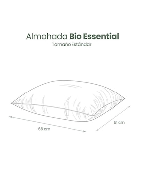 Almohada Bio Mattress Essential firmeza media