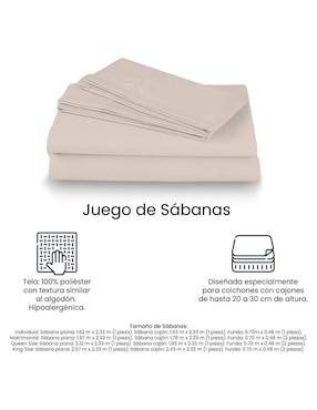 Juego de Colchón y Box Aries Spring Air