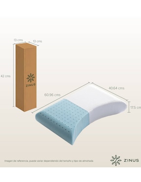 Almohada Zinus Pillow firmeza media