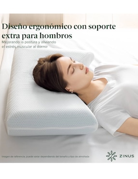 Almohada Zinus Pillow firmeza media