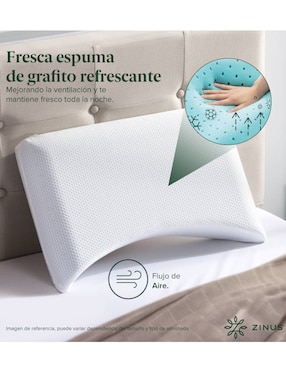 Almohada Zinus Pillow firmeza media