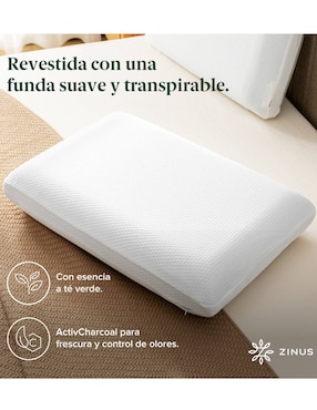 Almohada Zinus Pillow firmeza media