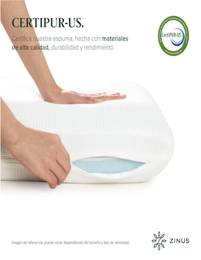 Almohada Zinus Pillow firmeza media