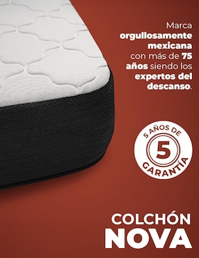 Colchón en caja Atlas Del Descanso Nova Prime