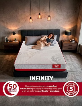 Colchón en caja Atlas del Descanso Infinity Pro