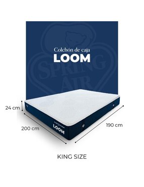 Colchón en caja Spring Air Loom