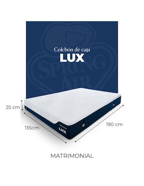 Colchón en caja Spring Air Lux