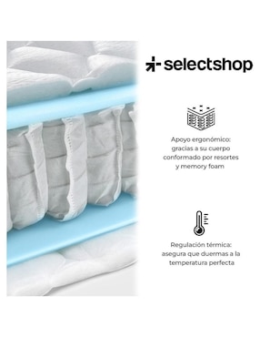 Colchón en caja Selectshop individual