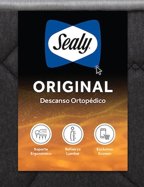 Juego de colchón y box Stones Sealy