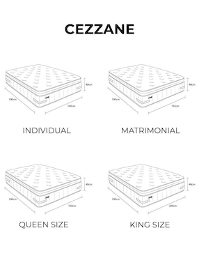 Colchón regular Sealy cezzane