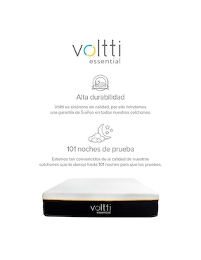 Colchón en caja Voltti essential + protector