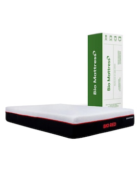 Colchón En Caja Bio Mattress Red Confort Firme