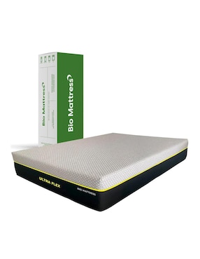 Colchón En Caja Bio Mattress Ultra Flex Confort Suave