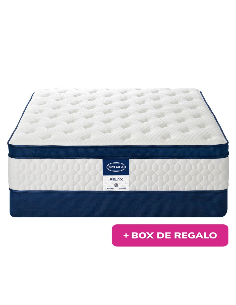 Juego de colchón y box Relax