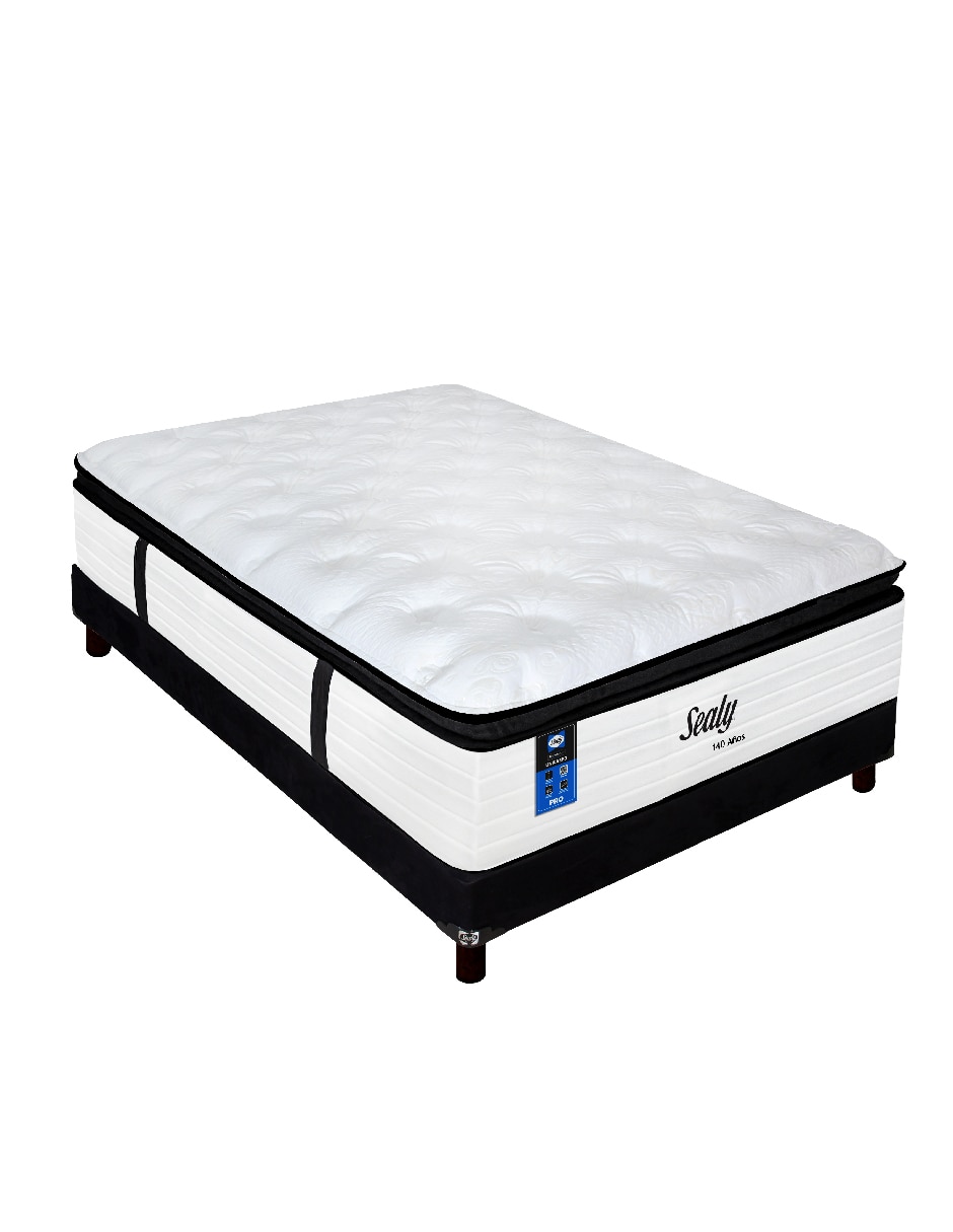 Juego de colchón y box 140 años 18