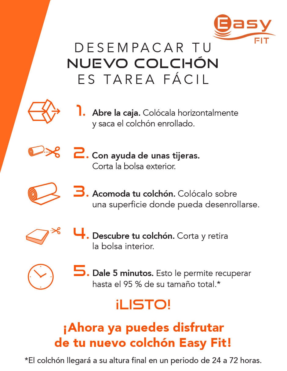 Colchón en caja América epic 9