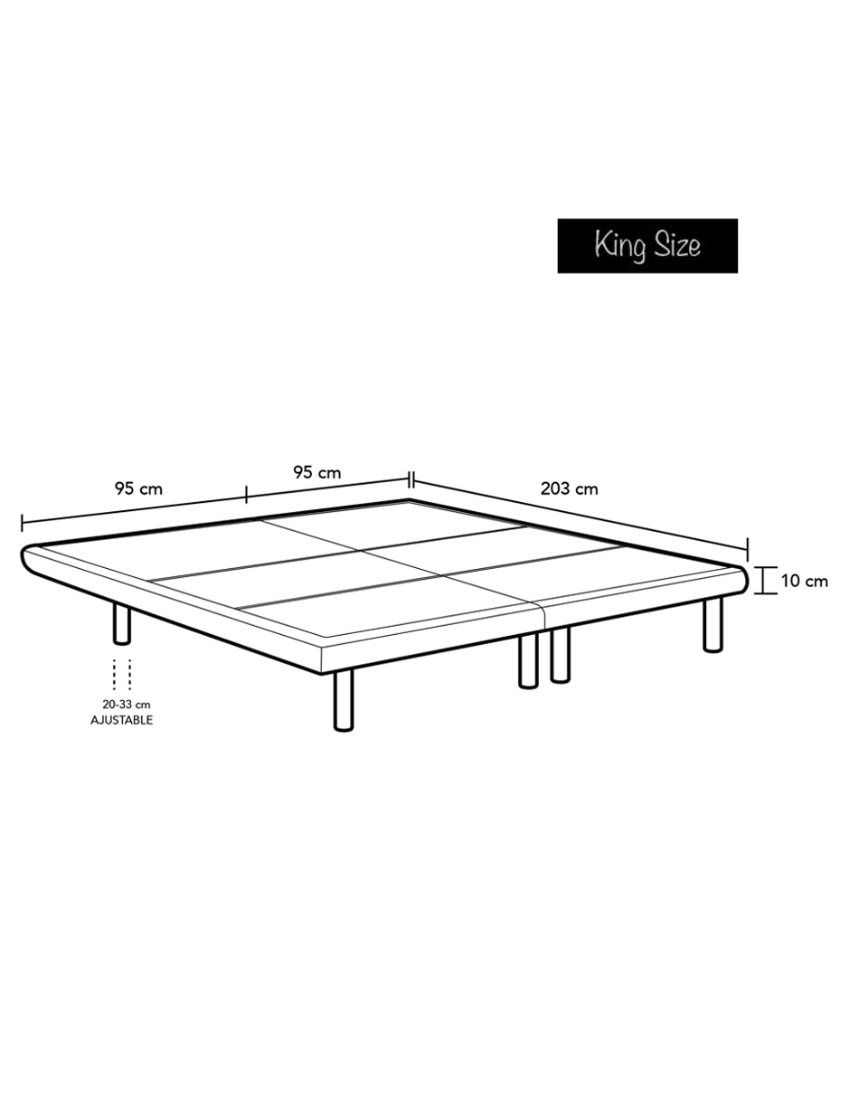 Juego de colchón y box Baggy Flex 13