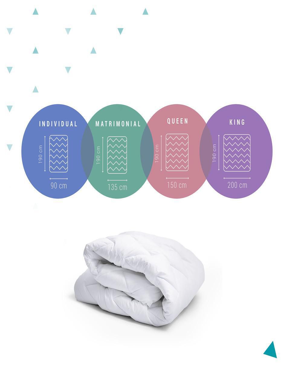 Protector de colchón + 2 almohadas Bundle transpirable 3