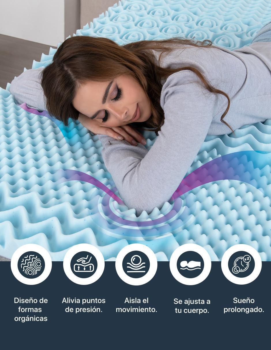 Colchoneta confort suave 7