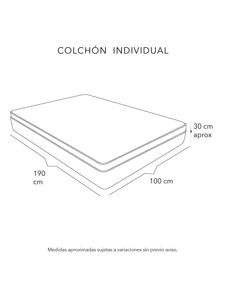 Colchón regular nautilus individual 8