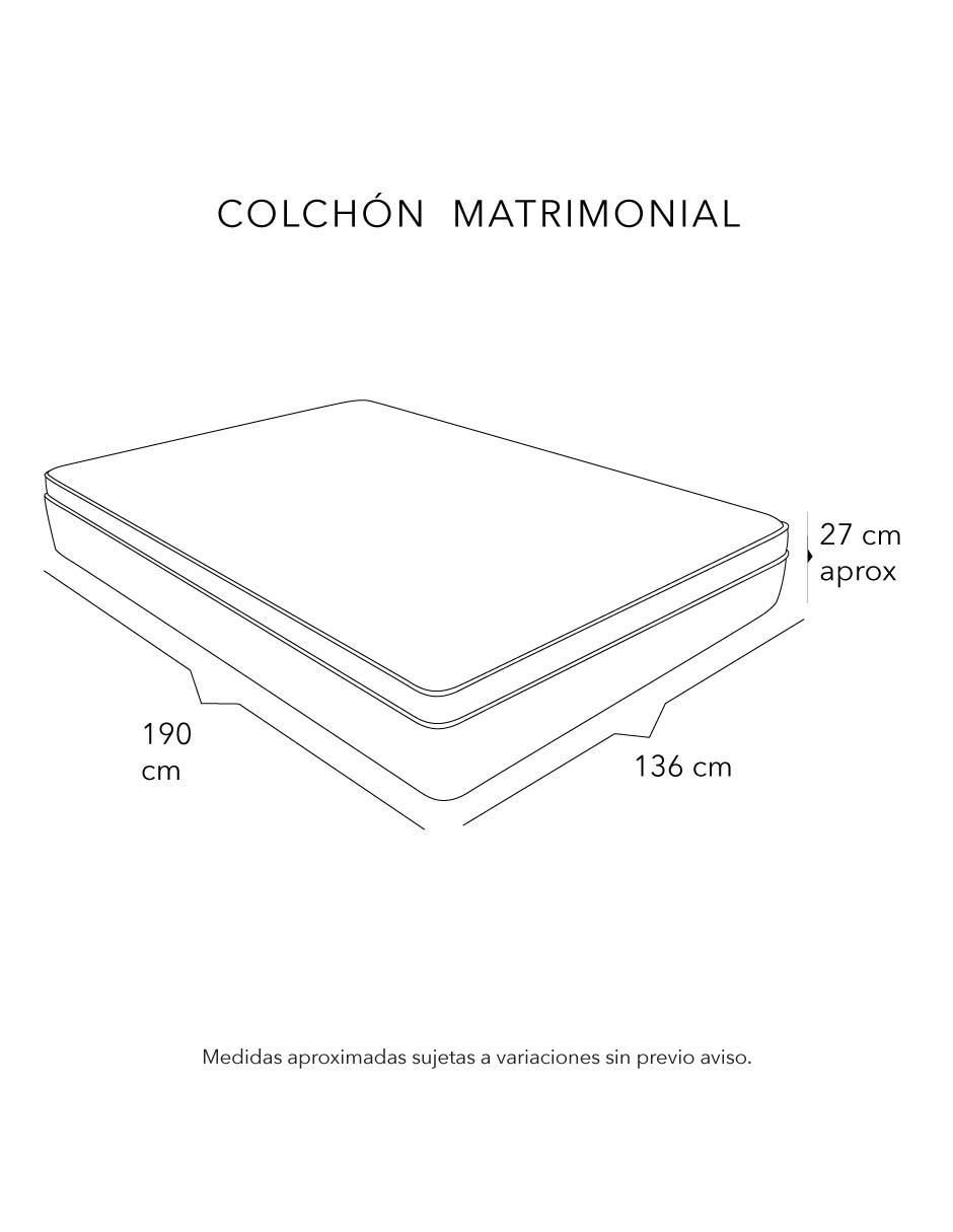 Colchón regular dicasa matrimonial 8